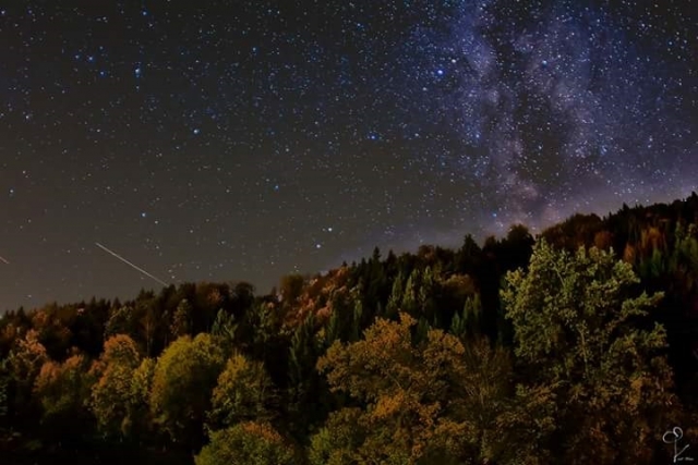 Kurt - Milchstrasse & Flieger hinter/über/neben Rommelstal